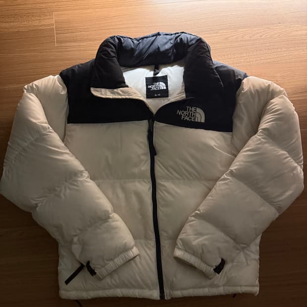 노스페이스 화이트 눕시