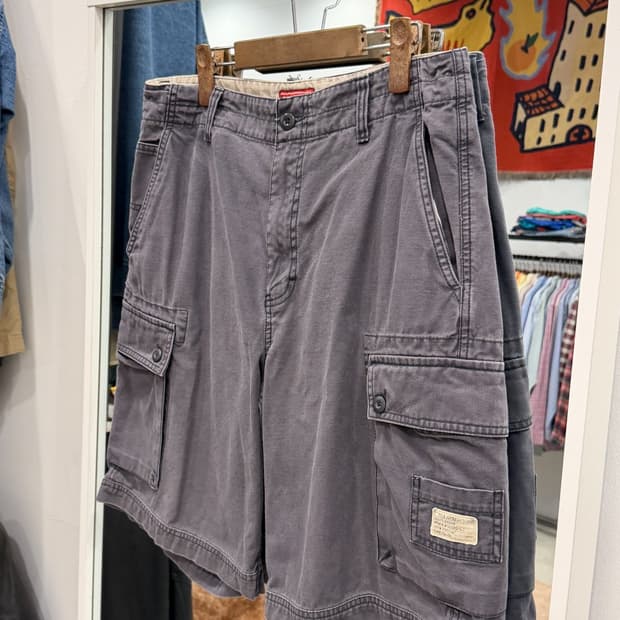 90-00s Chaps RL 챕스 랄프로렌 밀리터리 카고 쇼츠 (32)