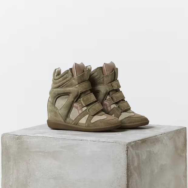 이자벨마랑 st 웨지 스니커즈