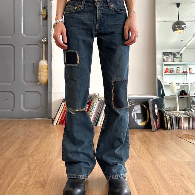 [28] EU Levis 리바이스 플레어 데님 팬츠