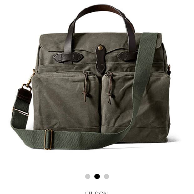 필슨24hour 오터그린 브리프케이스