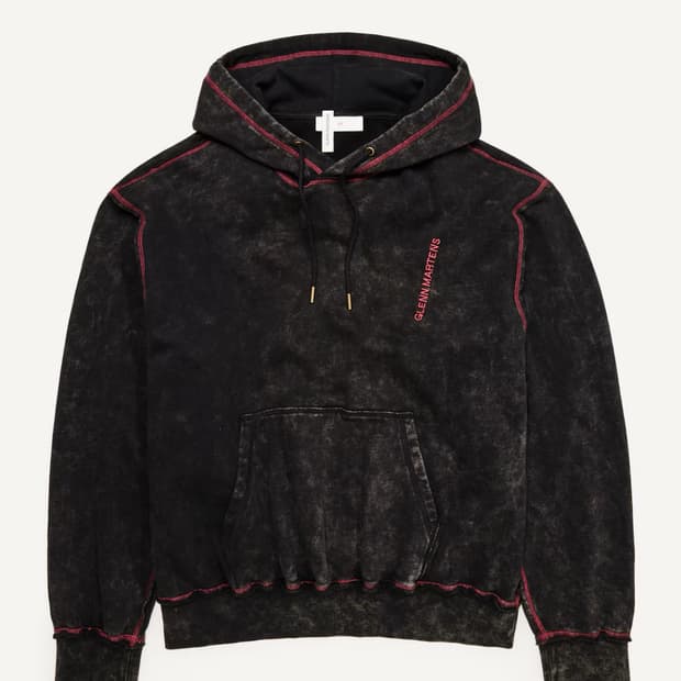 H&m 글렌 마틴스 프린트 후디