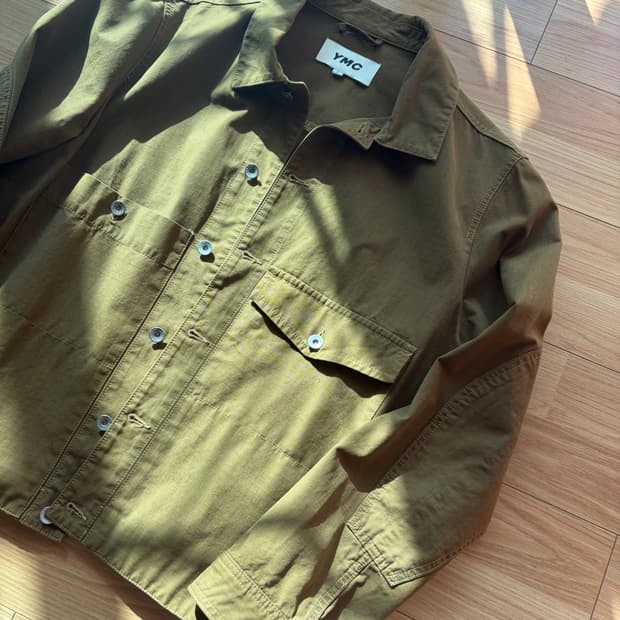 [L] YMC 셔츠 자켓 카키