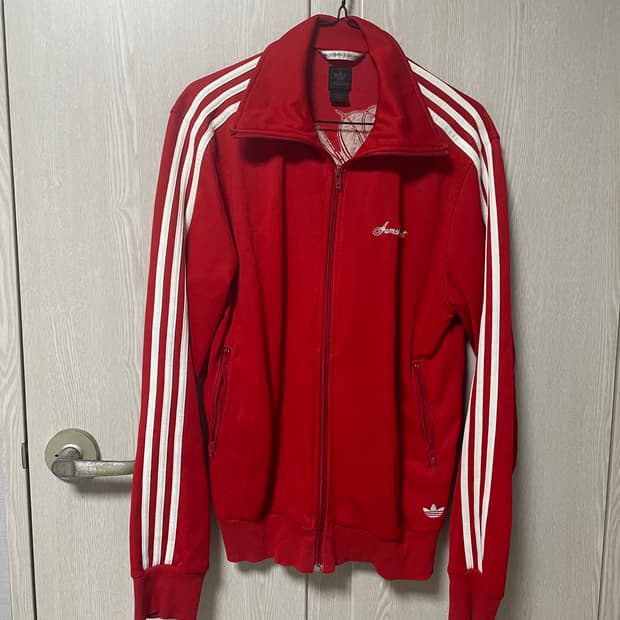 아디다스 빨간색 져지 L