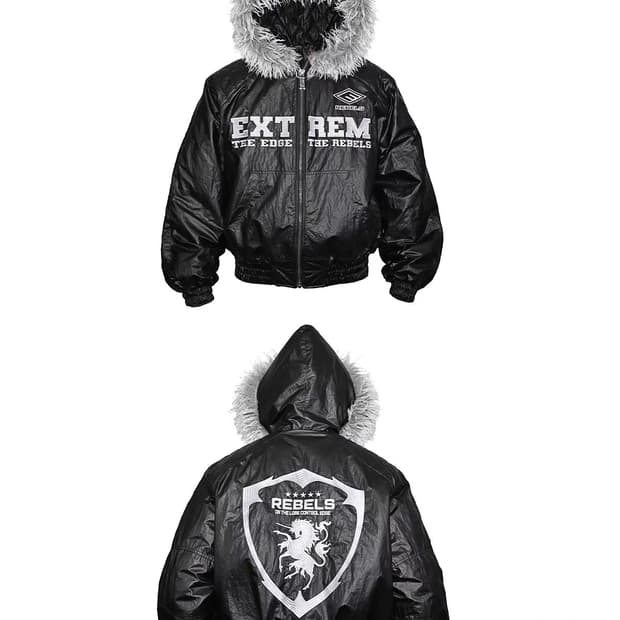 Blackguard Fur Hood Bomber