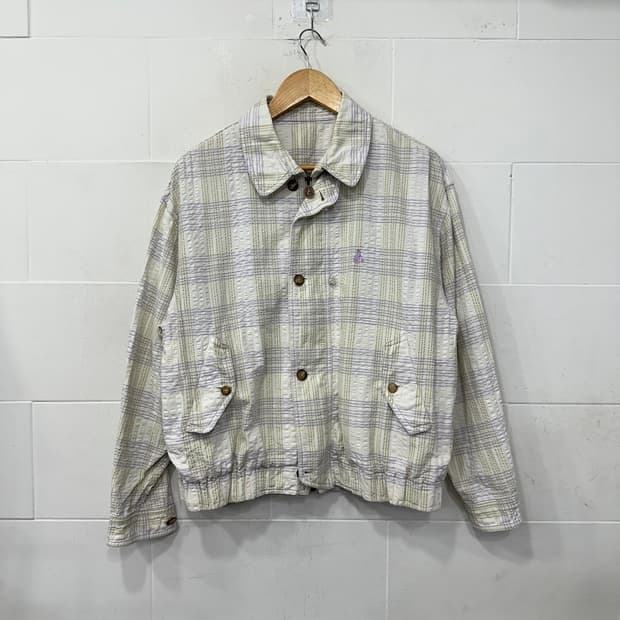 빈폴 체크 자켓