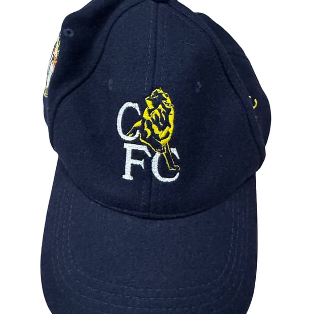 빈티지 울 블렌드 첼시 FC 어저스터블 데드햇