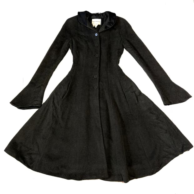 엠포리오 아르마니 알파카 모 코트