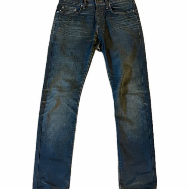 DIOR HOMME 06AW Waxed Denim