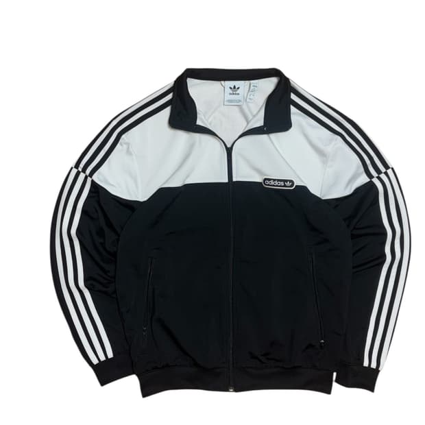 아디다스 스플릿 파이어버드 흰검 져지