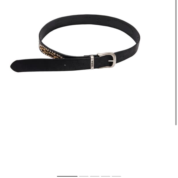 YEEL STUDDED BELT BLACK