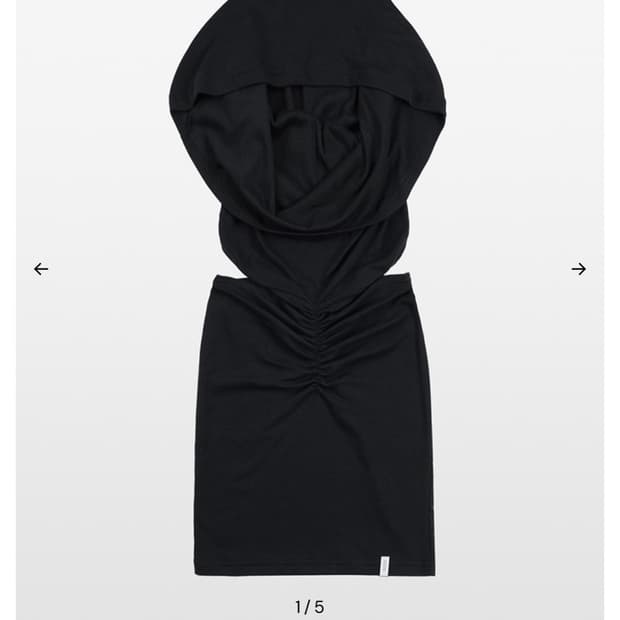 kimseoul DUNE HOODIE SLEEVELESS