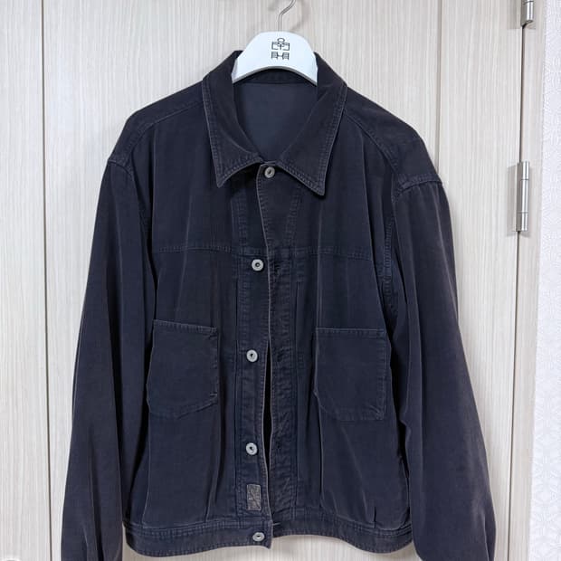 [3]폴리테루 25ss 페이즐리 트러커 다크퍼플네이비