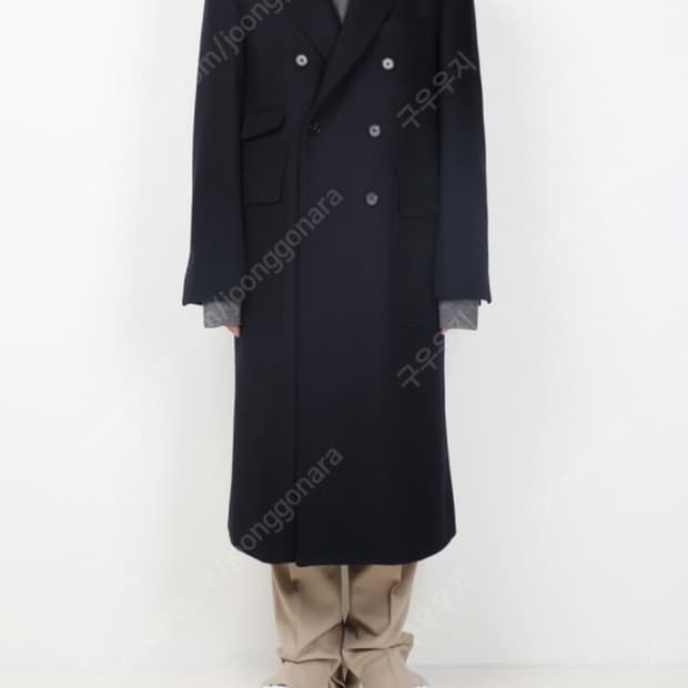 이얼즈어고 타임리프 코트 네이비