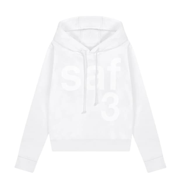 사파리스팟 우먼 1/2 베이직 사파리 후드 화이트 1사이즈