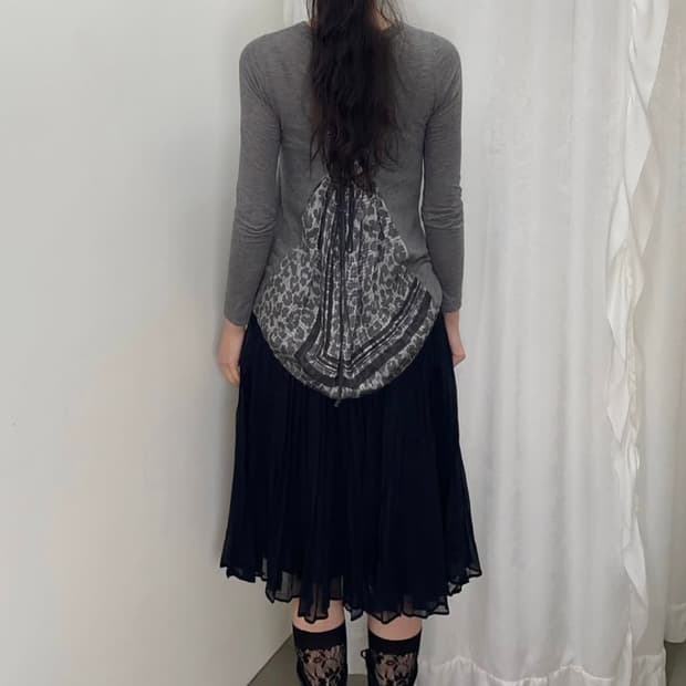 sacai 레이어드 롱 슬리브리스