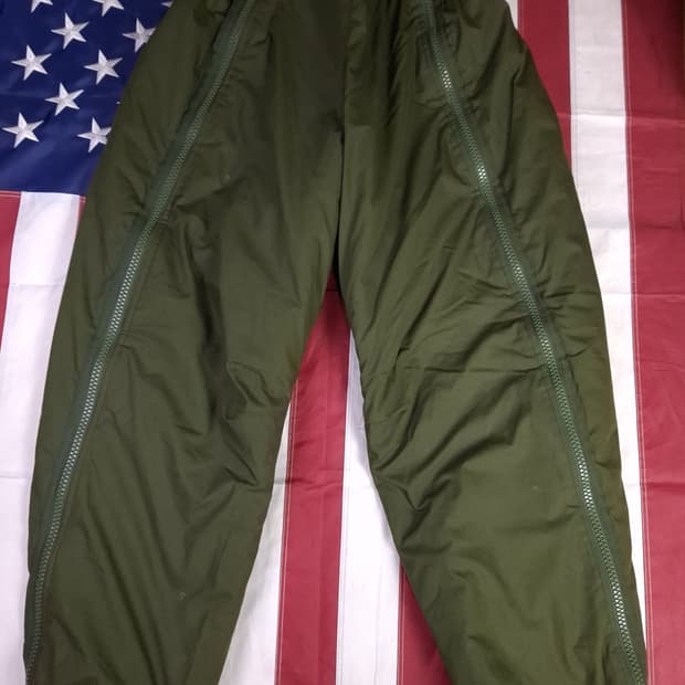 오리지날 스웨덴군 M-90 방한 바지