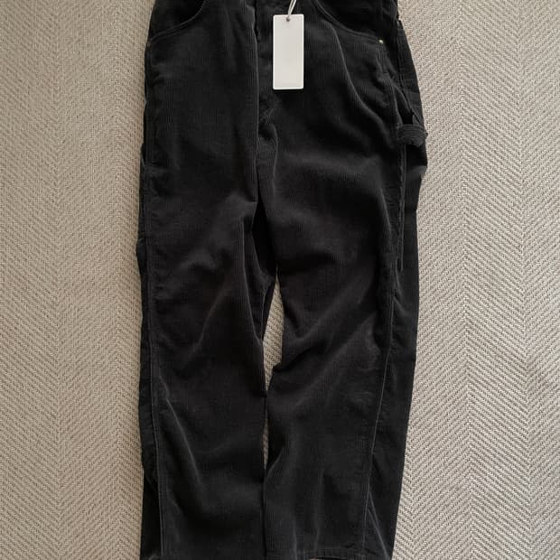 마티앤선즈 25AW 페인터 코듀로이 팬츠 차콜 1