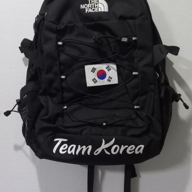 노스페이스 팀코리아 백팩 블랙