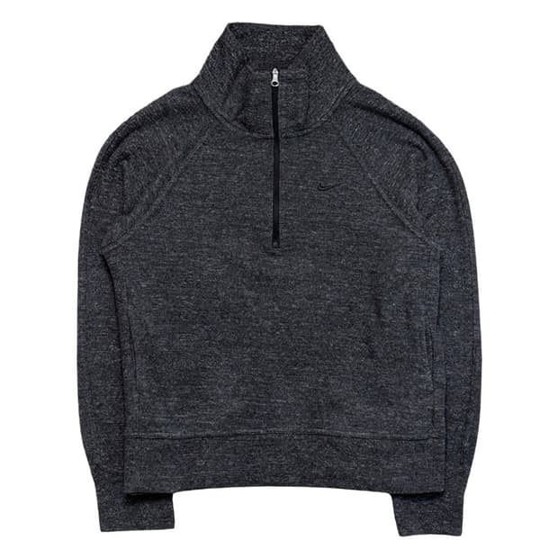 NIKE 하프집업 스웨터 챠콜 M