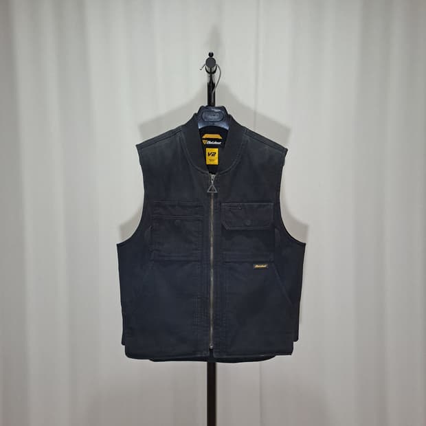 (택포) 볼디스트 헤비코튼 캔버스 베스트 L B202