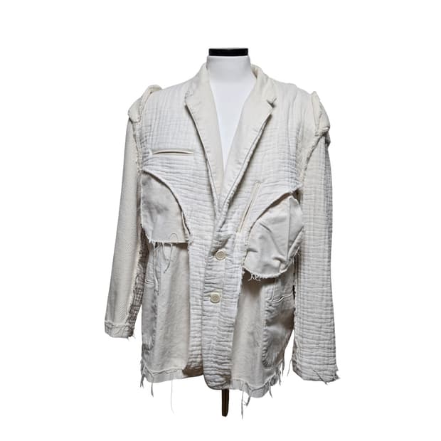 피플오브더월드 베이지 리버시블 자켓