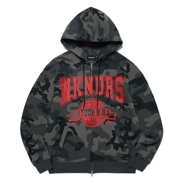 H.O.F ZIPUP HOODIE (B.CAMO)