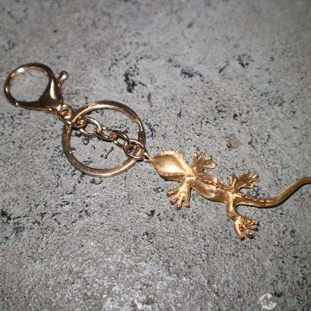 Lizard keyring🦎