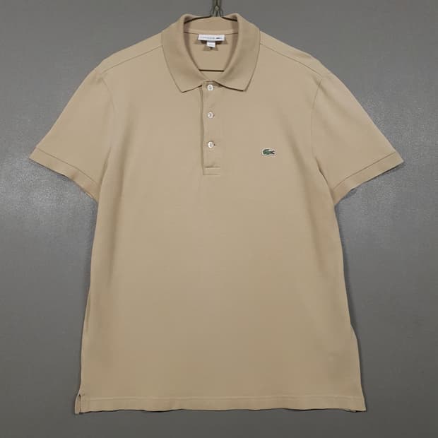 라코스테 신형 20ss 크록 3버튼 플라켓 폴로 셔츠 반팔 카라티 105