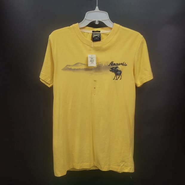 Abercrombie 아베크롬비 빈티지 자수로고 셔츠(새제품급)