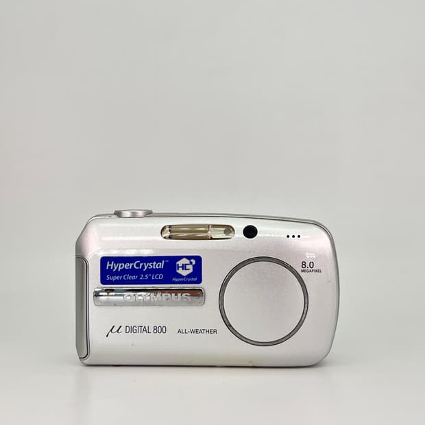 올림푸스 뮤 디지털 OLYMPUS mju DIGITAL 800 실버