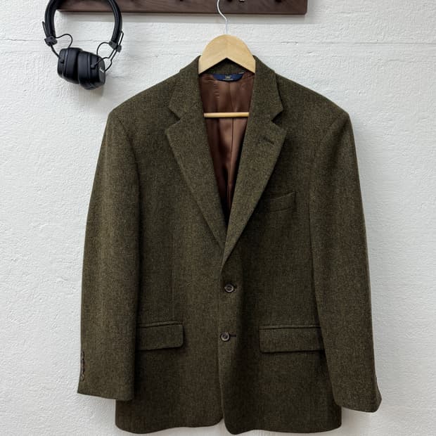 브룩스 브라더스 울 헤링본 자켓