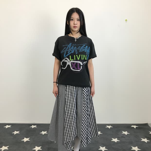 00's Stussy Livin Graphic T-Shirt