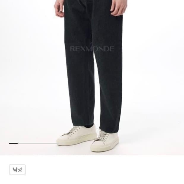 25FW 캡틴선샤인 5P zipper front denim 32 검정