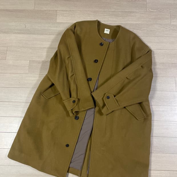 어나더오피스 캐시미어파카 