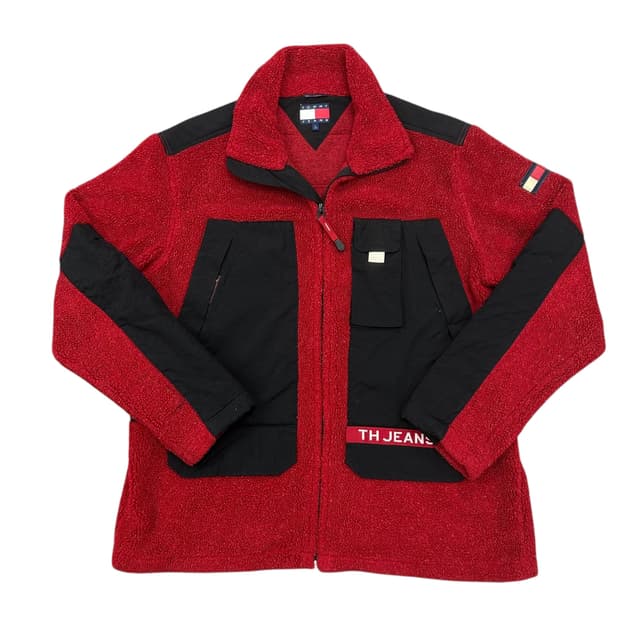 타미힐피거 90s 올드스쿨 플리스 