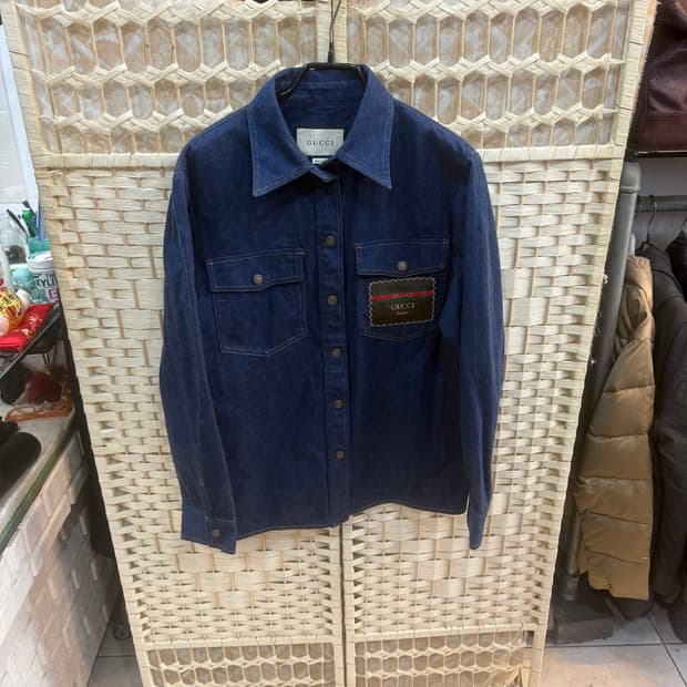 44/66 정품 구찌 데님셔츠 팝니다