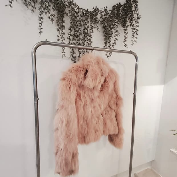 Material Girl 폭스 퍼 자켓