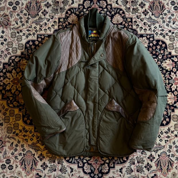 에디바우어 구스다운 퀼팅 자켓 100