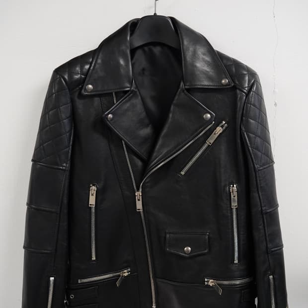 [N][105]뉴지 램스킨 라이더 자켓