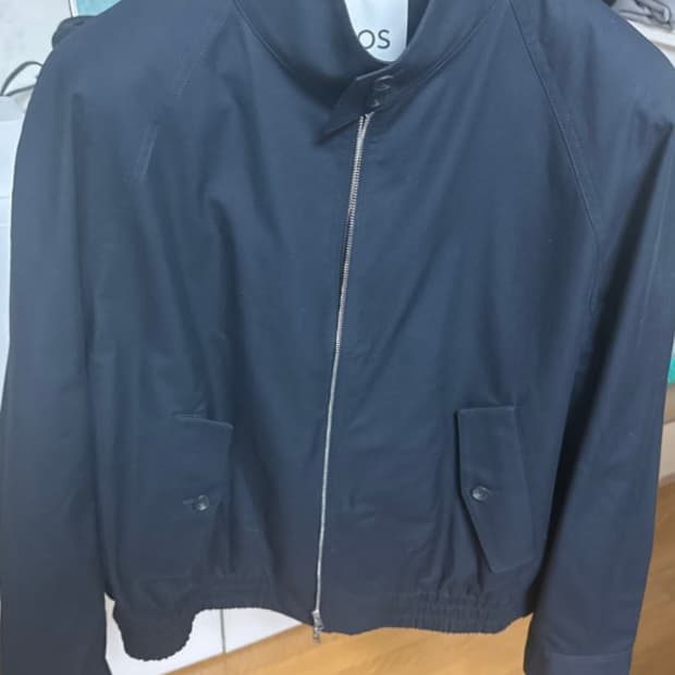 코스 cos 워터 리펠런트 해링턴 자켓 L