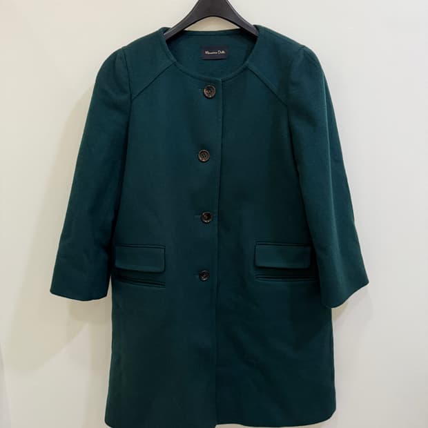 마시모두띠 차이나카라 코트 정품