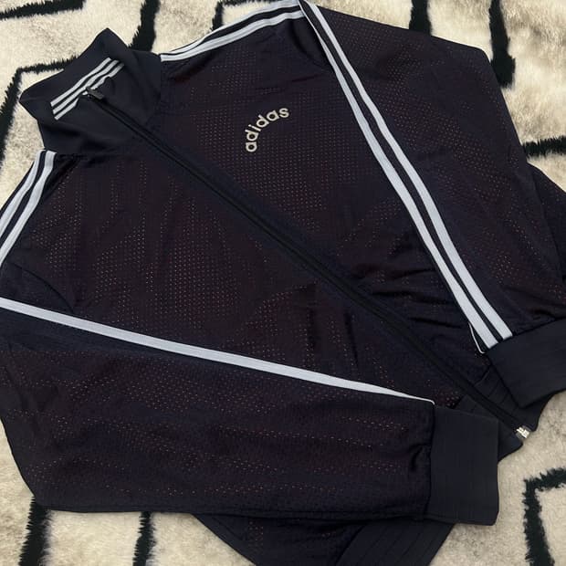 [2XL]아디다스 매쉬 양면 져지/네이비오렌지