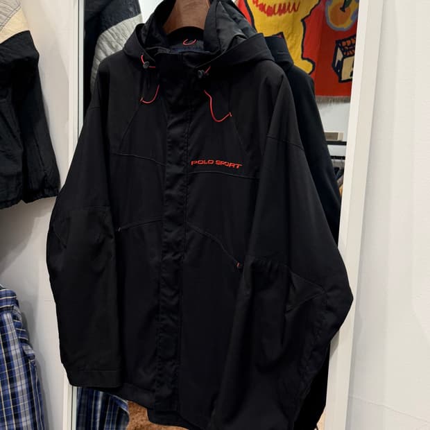 90s Polo Sport 폴로 스포츠 후드 집업 자켓