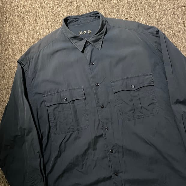 포터클래식 롤업 셔츠 네이비 [XL]