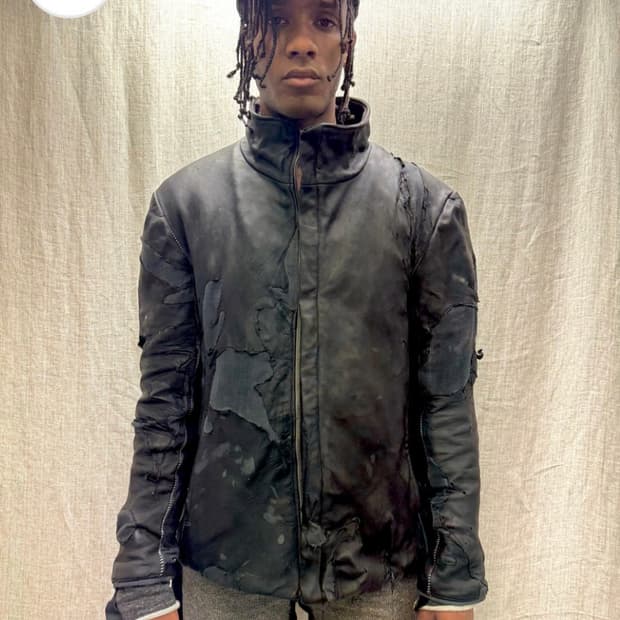 Zam Barrett High Neck Oversized Jacket