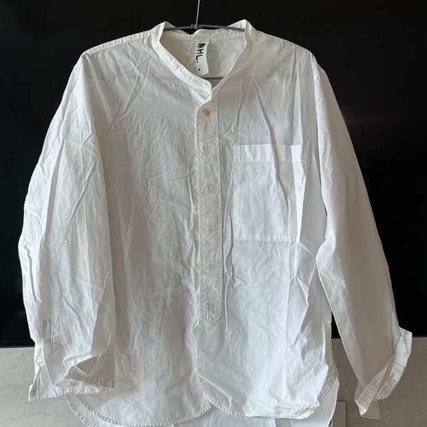 MHL 마가렛 호웰 화이트 셔츠 M