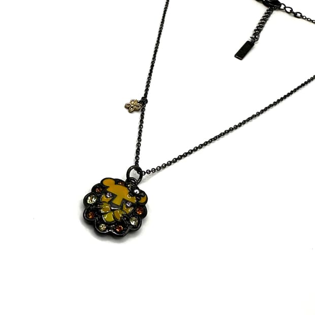 Annasui lion & butterfly necklace