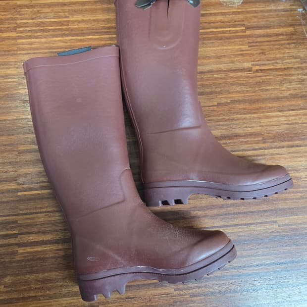 에이글 안감플리스 방한 롱 부츠 36 230