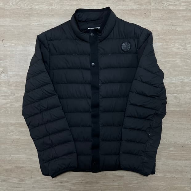 지프 JEEP 구스다운 와펜 경량패딩 점퍼 [블랙] XL/105